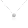Collier Alixia Or Blanc Diamant