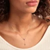Collier Amaranta Or Jaune Topaze Améthyste