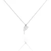 Collier Anita Argent Blanc