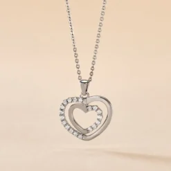 Collier Annabelle Argent Blanc Oxyde De Zirconium