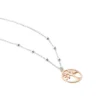 Collier Argent Bicolore Teodors