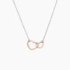 Collier Argent Bicolore Virgi