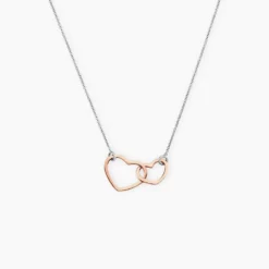 Collier Argent Bicolore Virgi