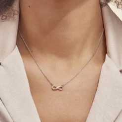 Collier Argent Bicolore Werner