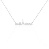Collier Argent Blanc