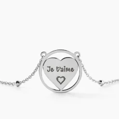 Collier Argent Blanc Akosua