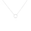 Collier Argent Blanc Anvallus