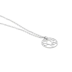 Collier Argent Blanc Boriennus