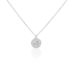 Collier Argent Blanc Lew