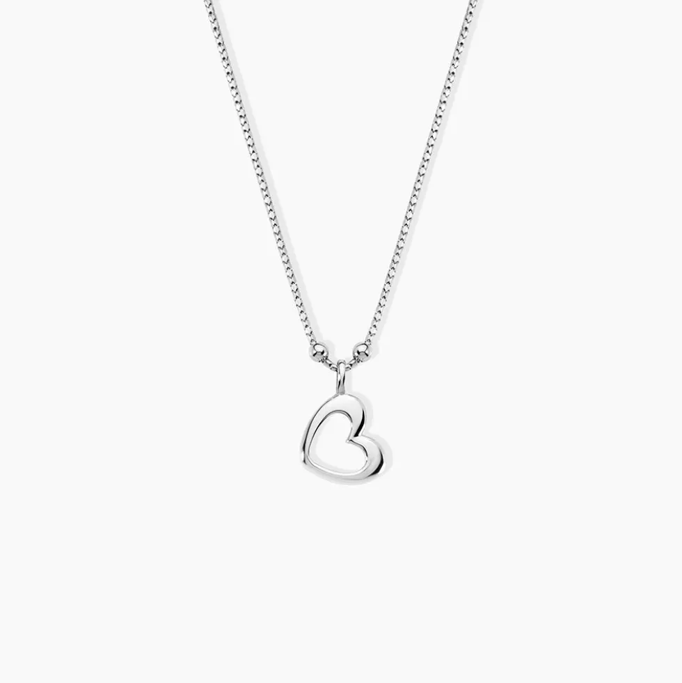 Collier Argent Blanc Ossia