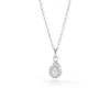 Collier Argent Blanc Tania Oxydes De Zirconium