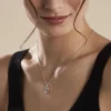 Collier Argent Fifi Oxydes De Zirconium