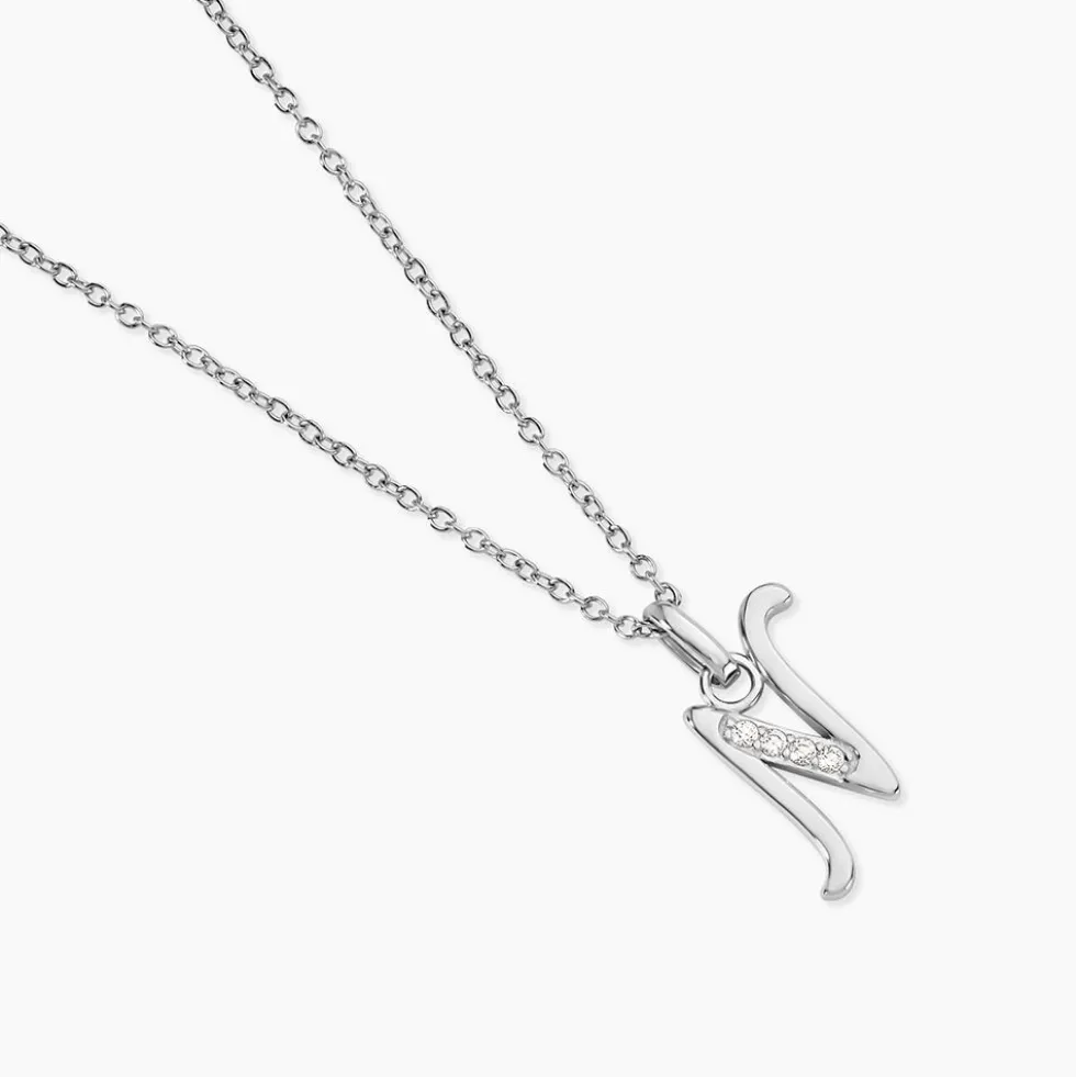 Collier Argent Fifi Oxydes De Zirconium