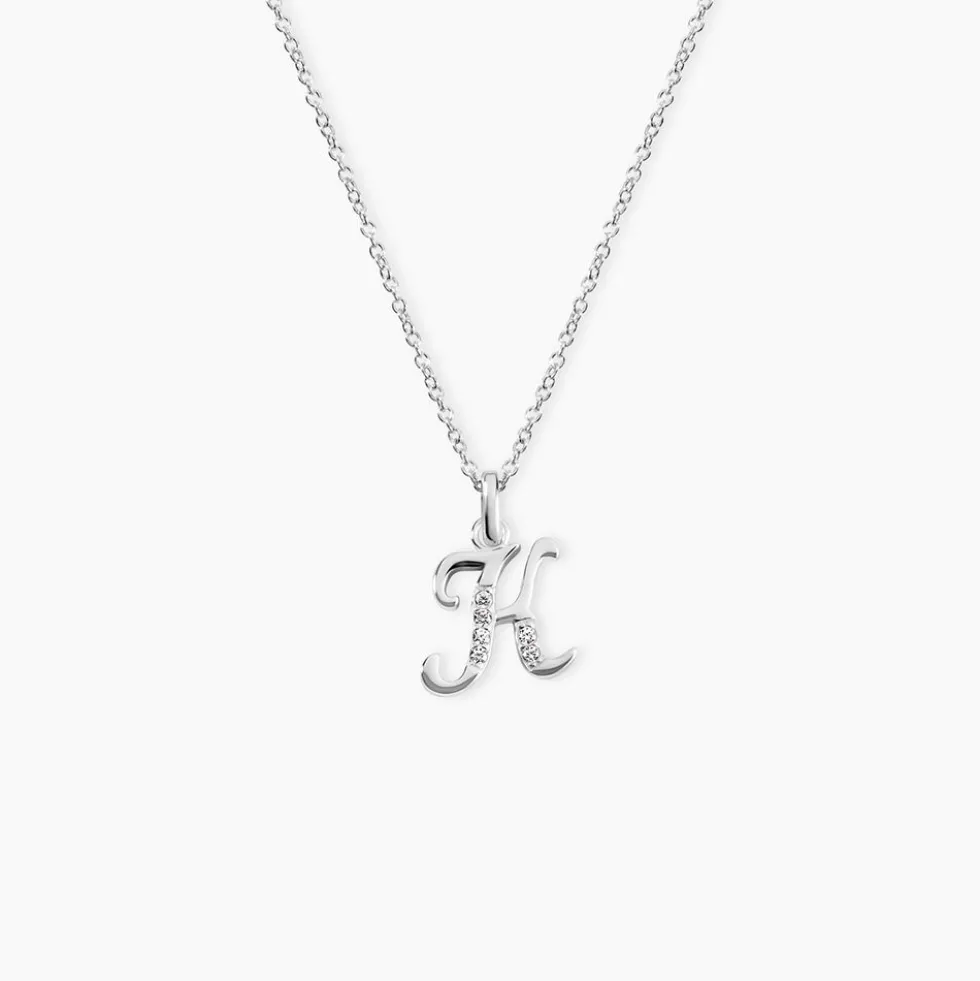 Collier Argent Fifi Oxydes De Zirconium