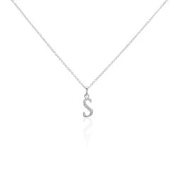 Collier Argent Fifi Oxydes De Zirconium
