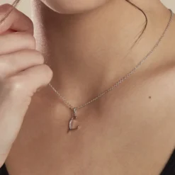 Collier Argent Fifi Oxydes De Zirconium