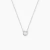 Collier Argent Laureano Oxydes De Zirconium