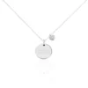 Collier Argent Nellchen Oxydes De Zirconium