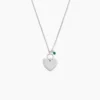 Collier Argent Pero Onyx