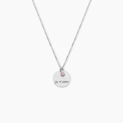 Collier Argent Prew Oxyde De Zirconium
