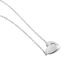 Collier Argent Santiago Oxydes De Zirconium