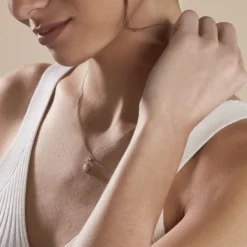 Collier Argent Tania Oxydes De Zirconium