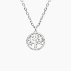 Collier Argent Urcisse Oxydes De Zirconium