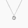 Collier Ariah Argent Blanc