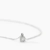 Collier Artemis Or Blanc Diamant