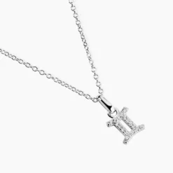Collier Astra Argent Blanc Oxyde De Zirconium