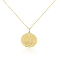 Collier Astro Plaqué Or