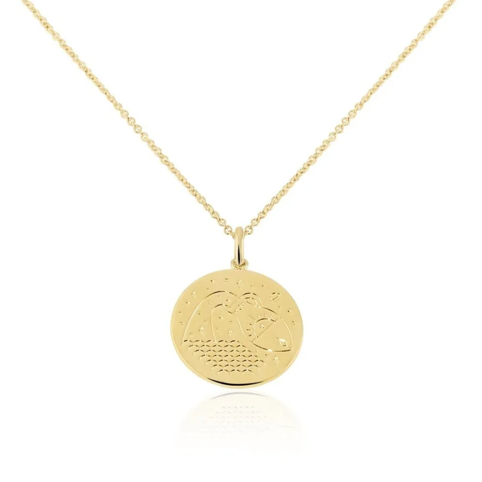 Collier Astro Plaqué Or