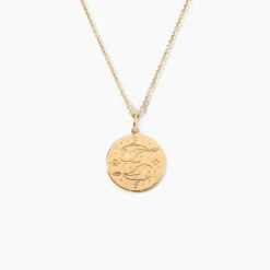 Collier Astro Plaqué Or