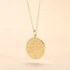 Collier Astro Plaqué Or