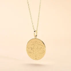 Collier Astro Plaqué Or