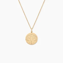 Collier Astro Plaqué Or