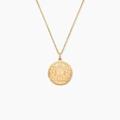 Collier Astro Plaqué Or