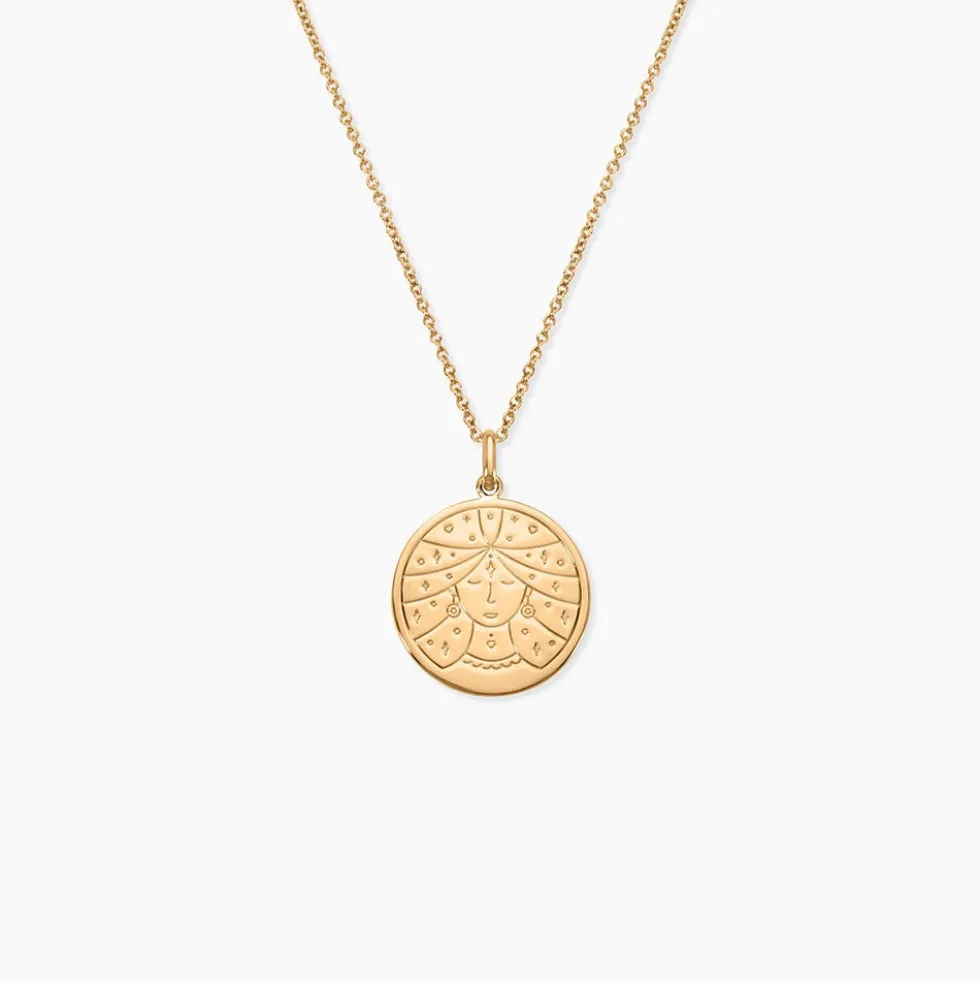 Collier Astro Plaqué Or