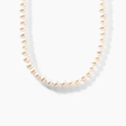 Collier Baroque Or Jaune Perle De Culture