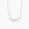 Collier Baroque Or Jaune Perle De Culture