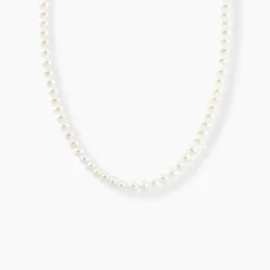 Collier Baroque Or Jaune Perle De Culture