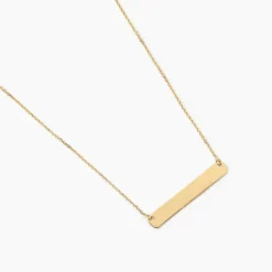 Collier Beavis Or Jaune