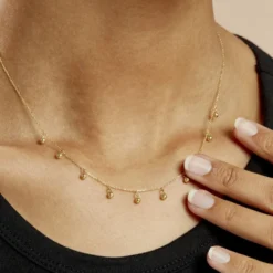 Collier Bethanie Or Jaune
