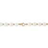 Collier Billes Or Jaune Perle De Culture