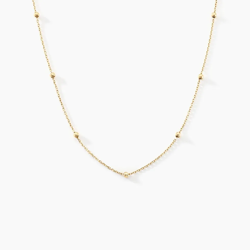 Collier Bookers Or Jaune