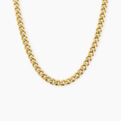 Collier Boss Chain For Him Acier Jaune