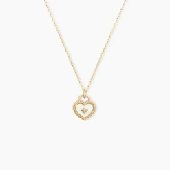 Collier Bronte Or Jaune Nacre Diamant