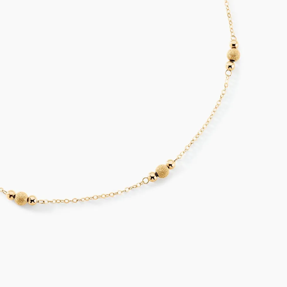 Collier Brooks Or Jaune