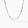 Collier Cacilia Argent Blanc