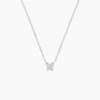 Collier Cadfan Argent Oxyde